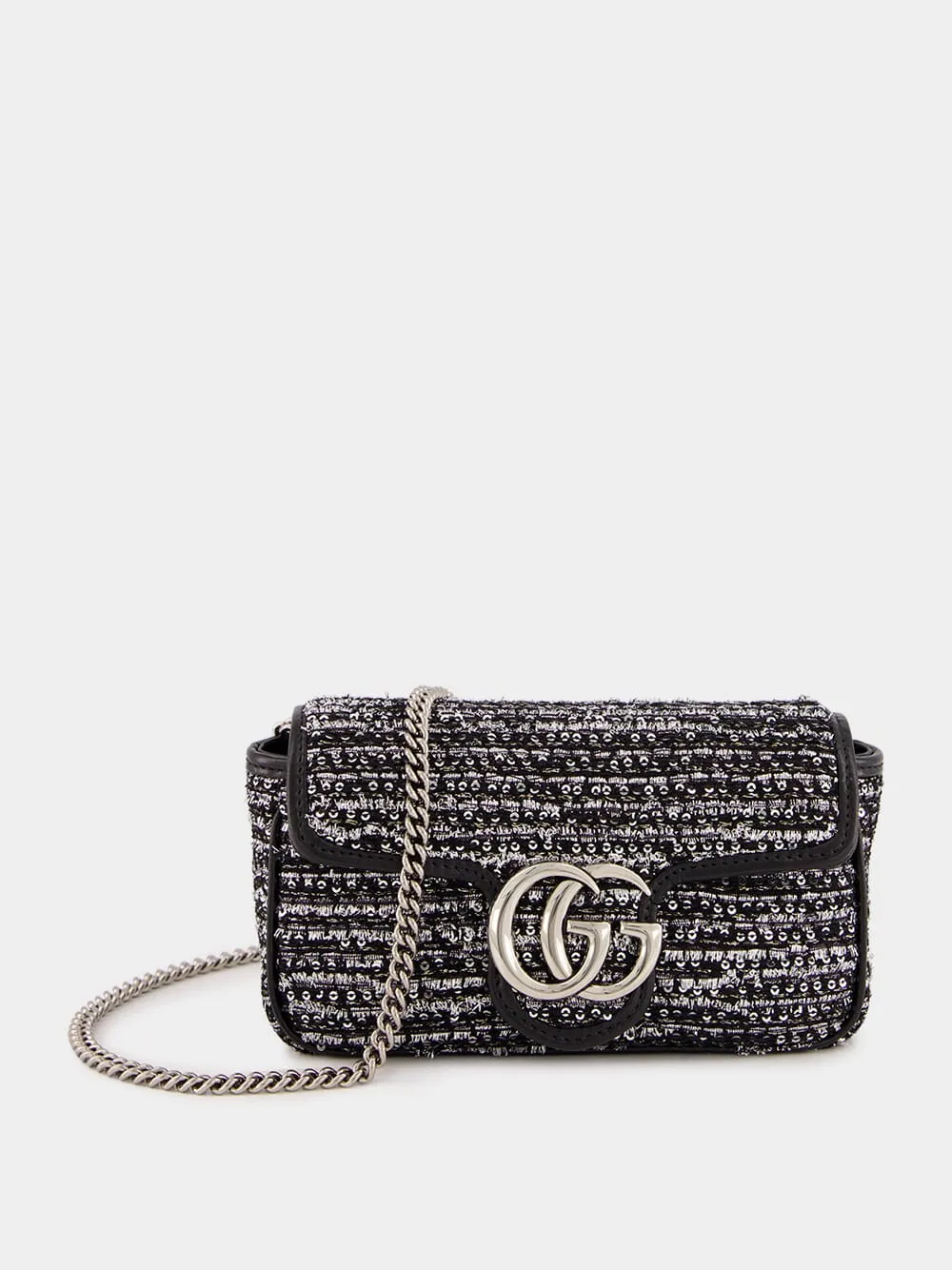 Black Marmont Super Mini Bag sold by Fashion Clinic