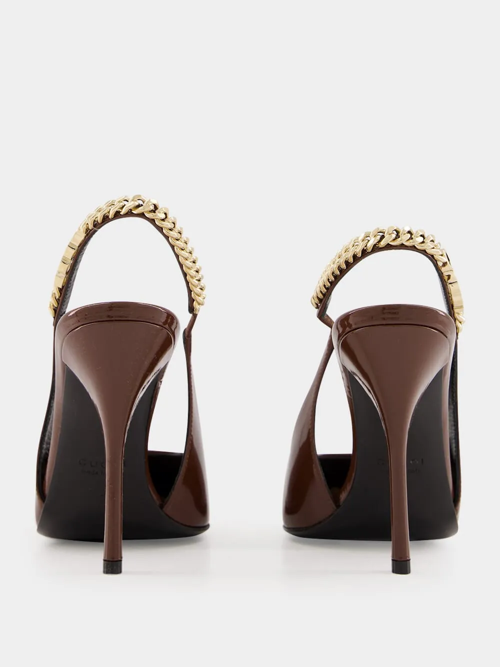Brown Signoria Slingback Pump sold by Fashion Clinic product image thumbnail 5