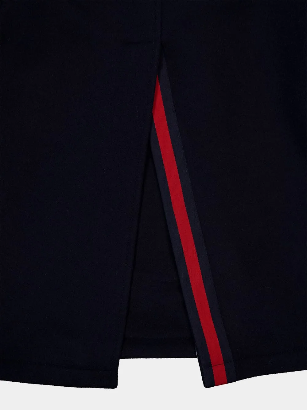 Navy Blue Wool Coat sold by Fashion Clinic product image thumbnail 4