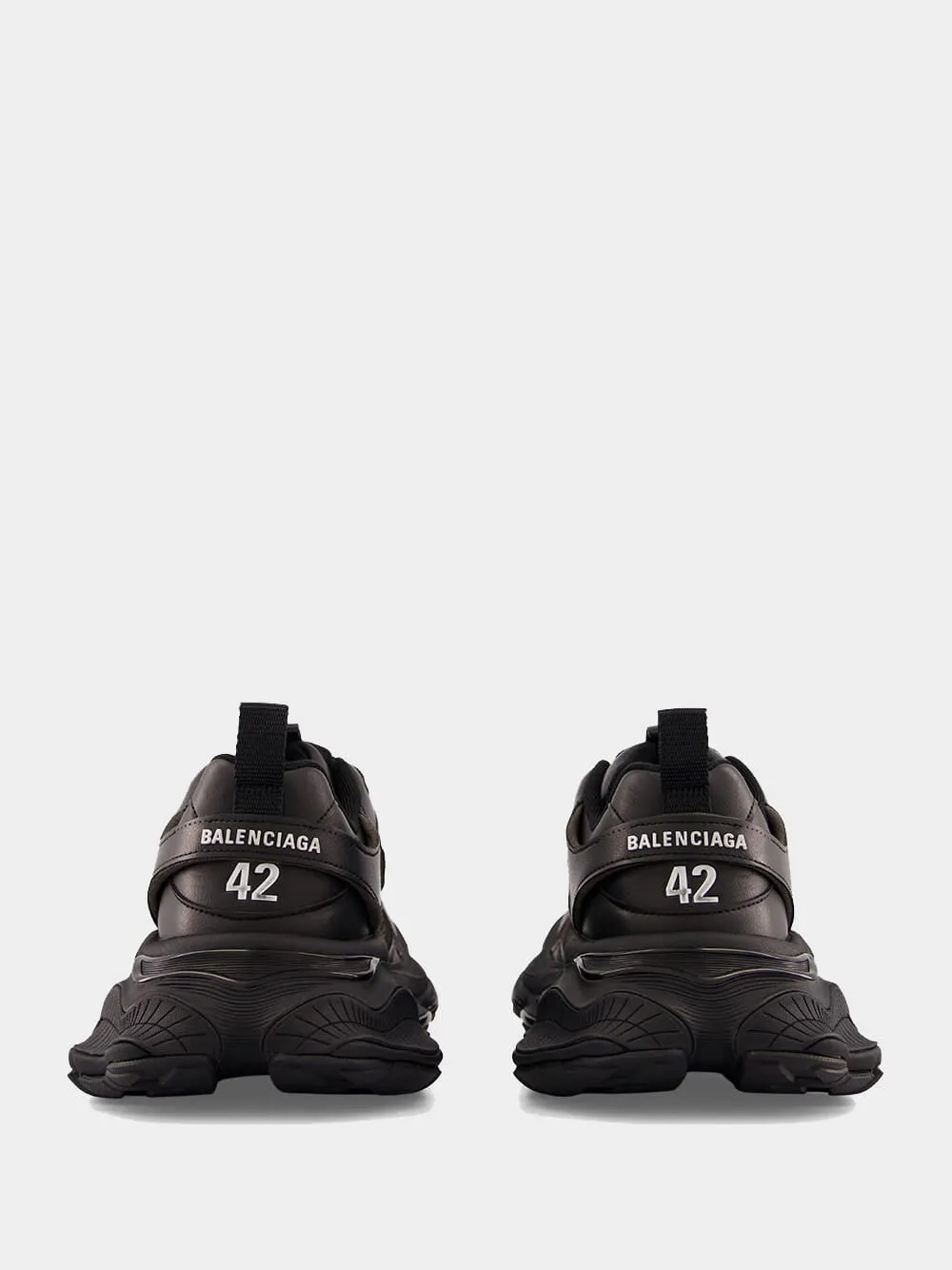 Black Cargo Leather Sneakers sold by Fashion Clinic product image thumbnail 5
