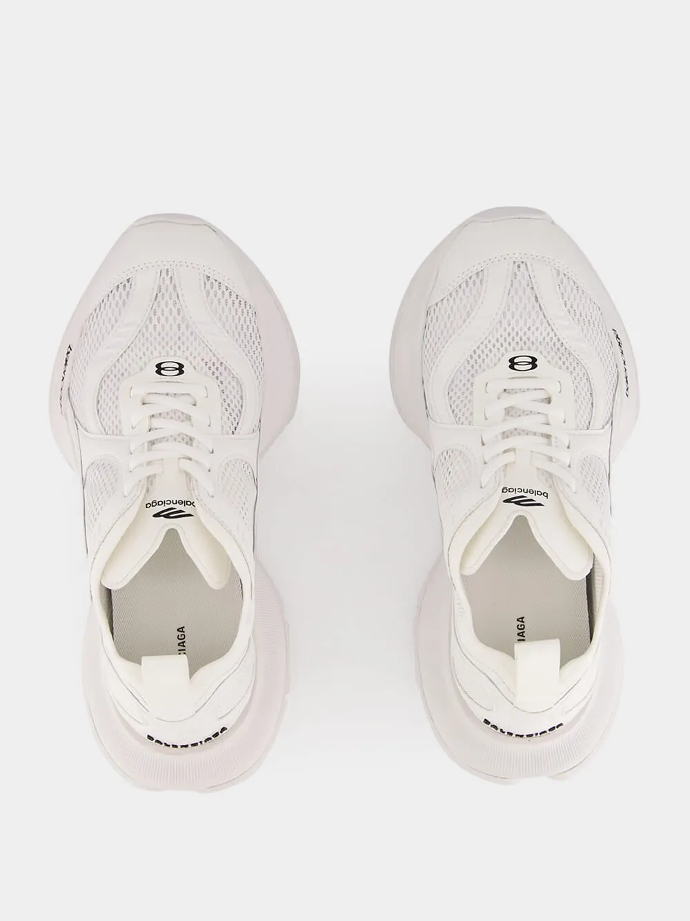 White Circuit Sneakers sold by Fashion Clinic product image thumbnail 4