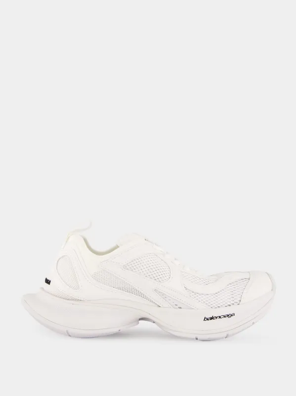 White Circuit Sneakers sold by Fashion Clinic
