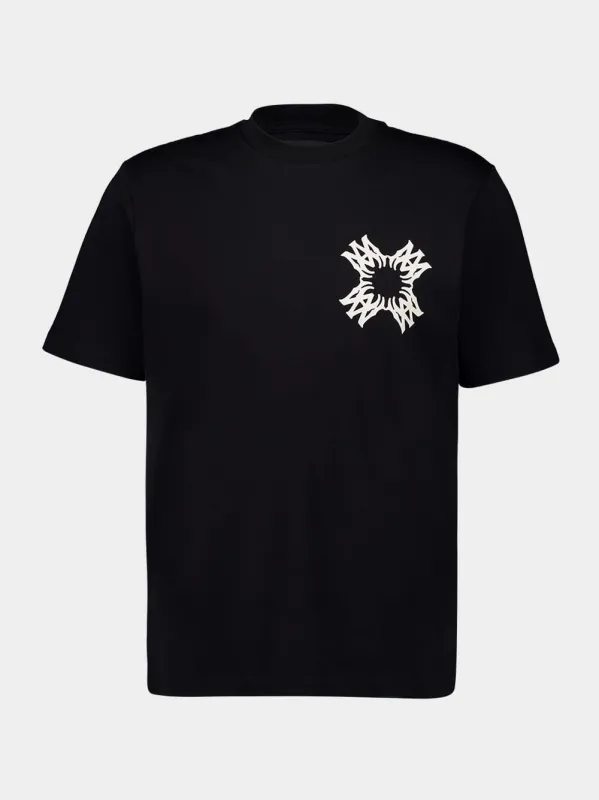 Black MA Quad T-Shirt sold by Fashion Clinic