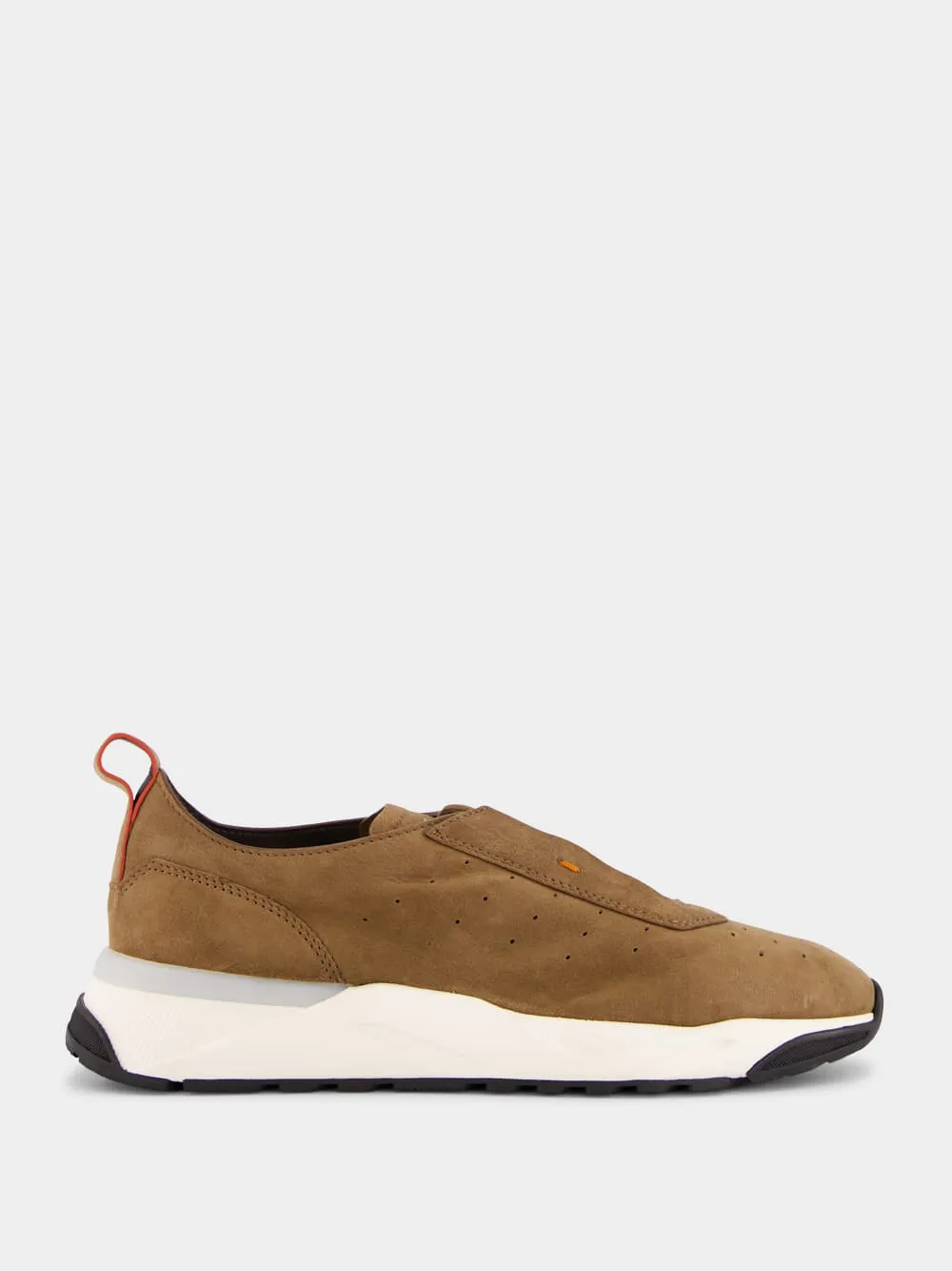 Dark Brown Suede Sneakers sold by Fashion Clinic