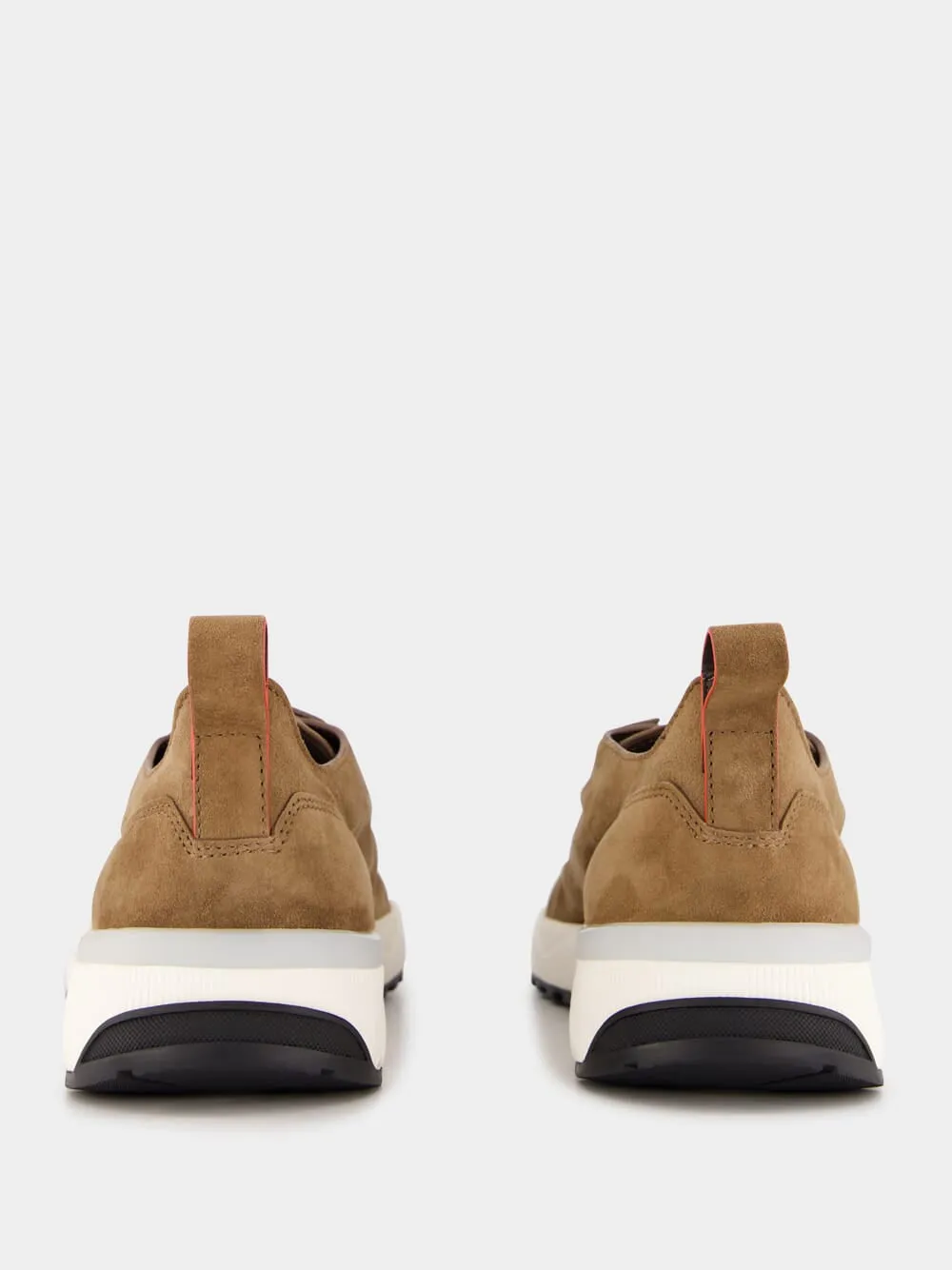 Dark Brown Suede Sneakers sold by Fashion Clinic product image thumbnail 5