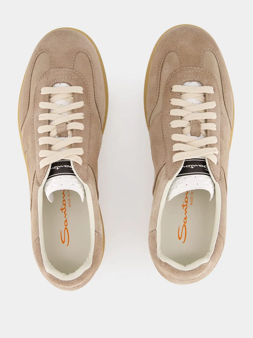 Beige Suede DBS Olympic Sneakers sold by Fashion Clinic product image thumbnail 4