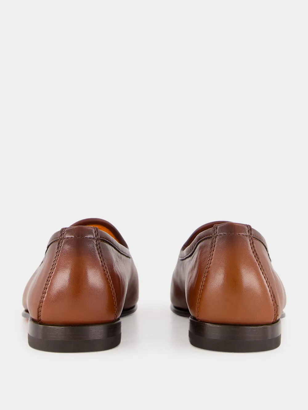 Brown Leather Loafer with Tassel sold by Fashion Clinic product image thumbnail 5