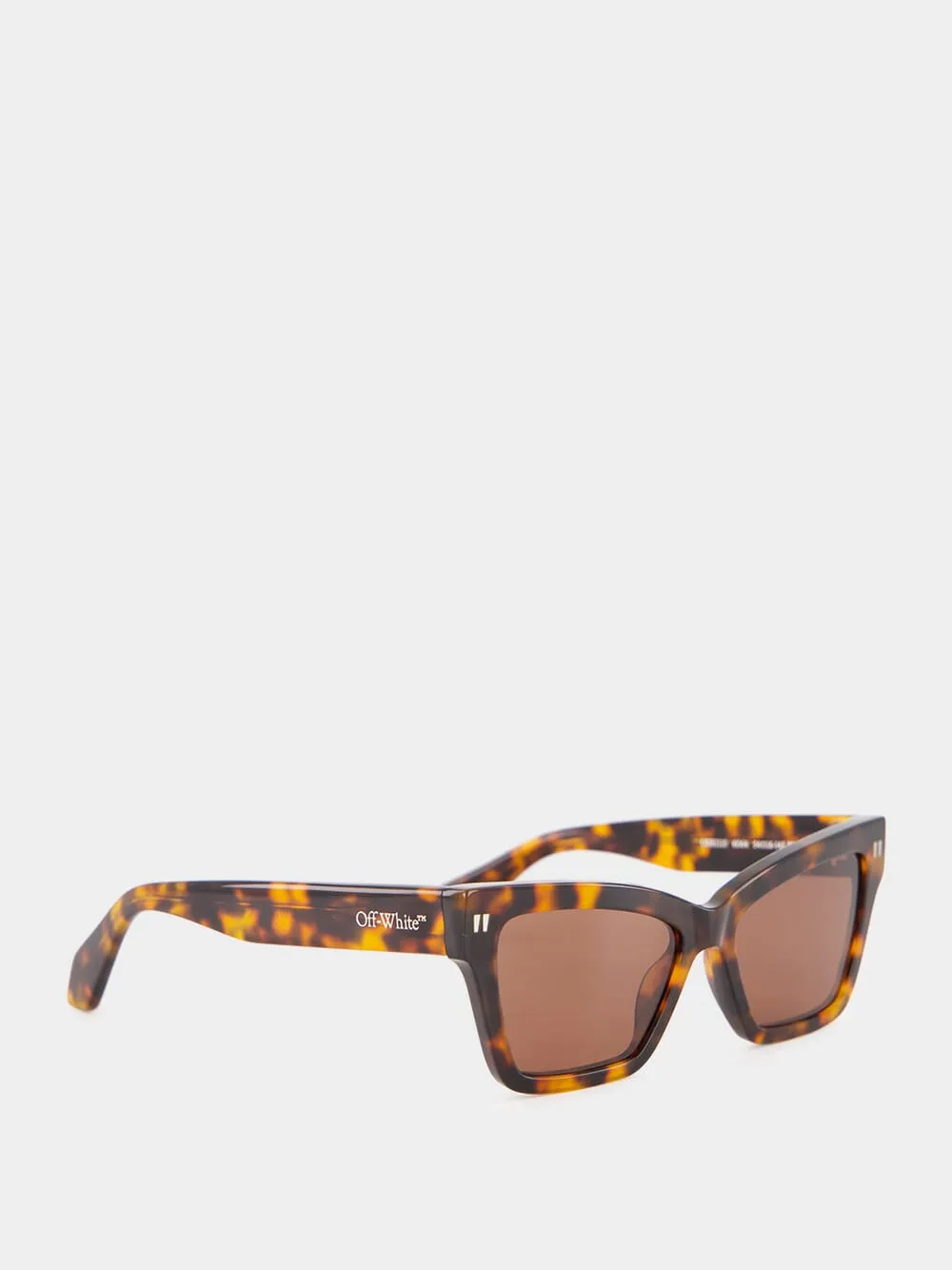 Tortoiseshell Brown Cincinnati Sunglasses sold by Fashion Clinic product image thumbnail 2