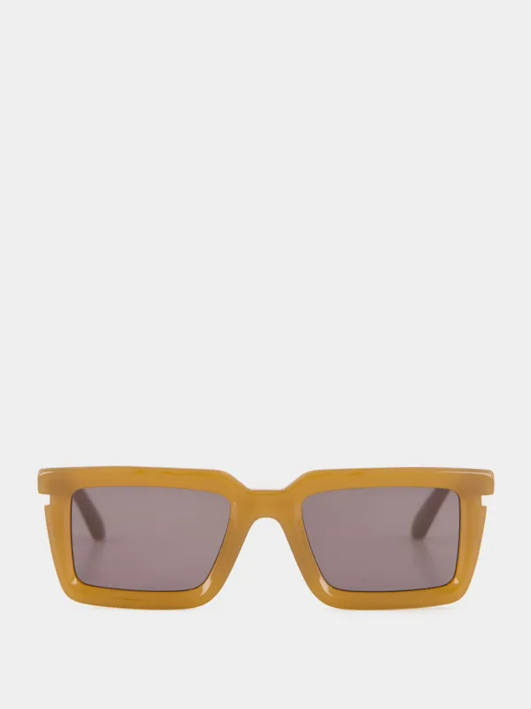 Mustard Yellow Tucson Sunglasses sold by Fashion Clinic