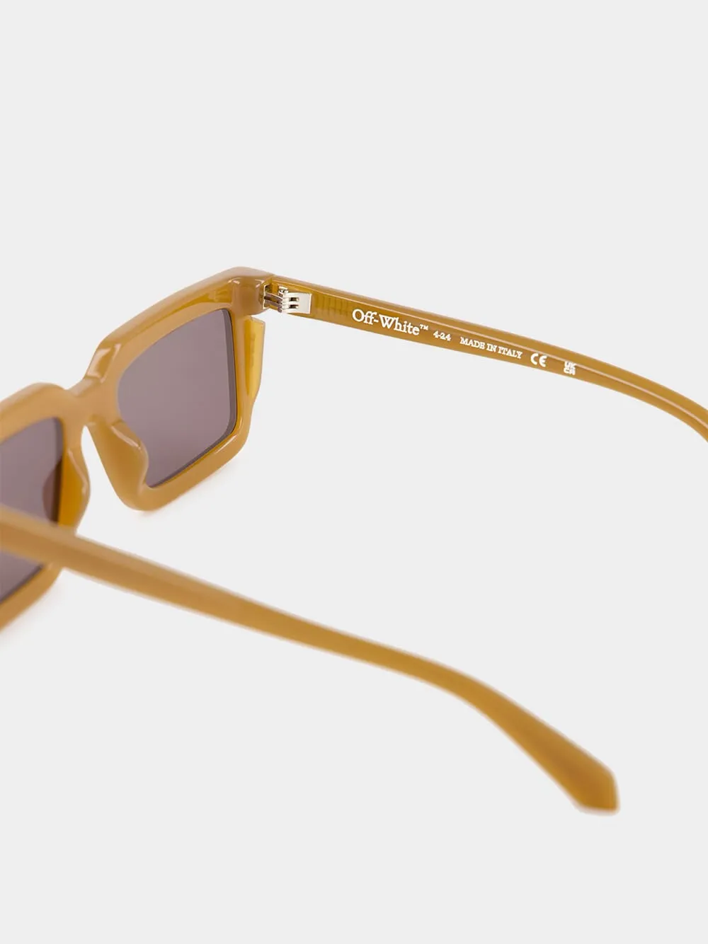 Mustard Yellow Tucson Sunglasses sold by Fashion Clinic product image thumbnail 4