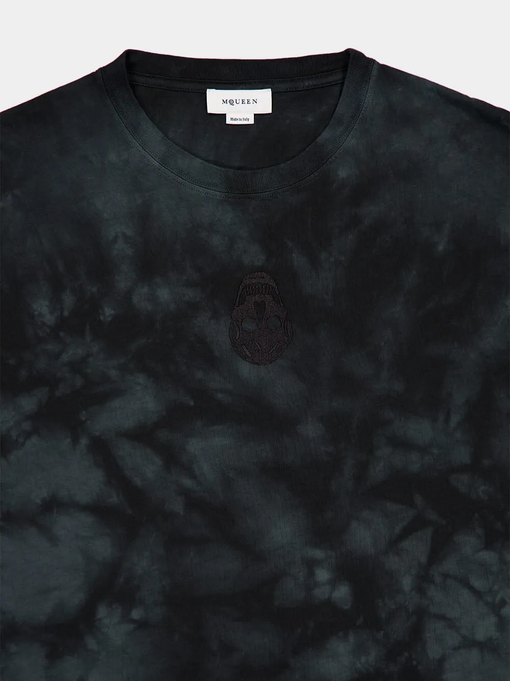 Men's Black Washed Dye T-Shirt sold by Fashion Clinic product image thumbnail 4