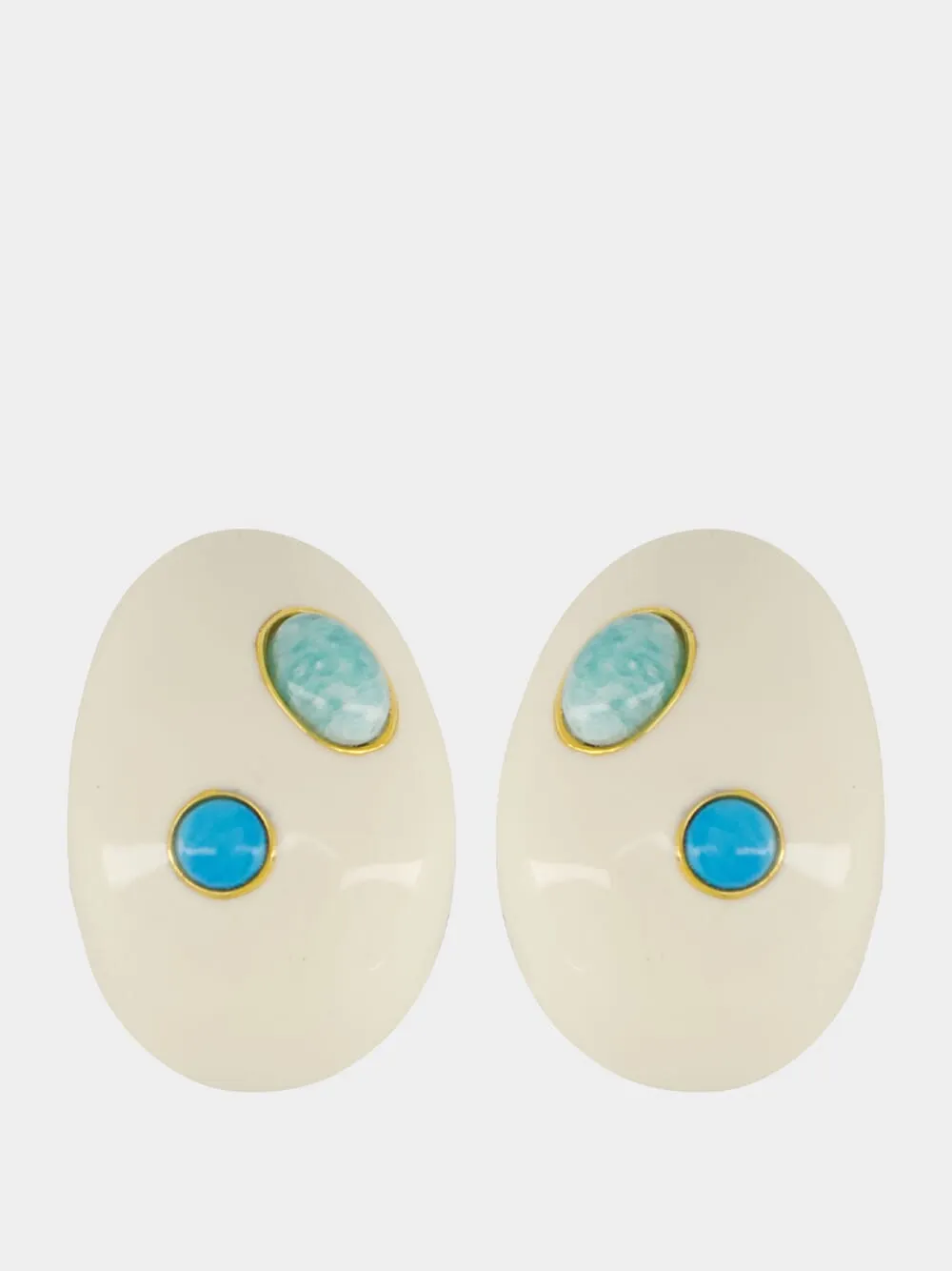 Mini Arp Stud Earrings sold by Fashion Clinic product image thumbnail 2