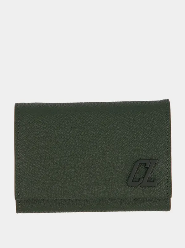 Groovy Trifold Wallet in Green sold by Fashion Clinic