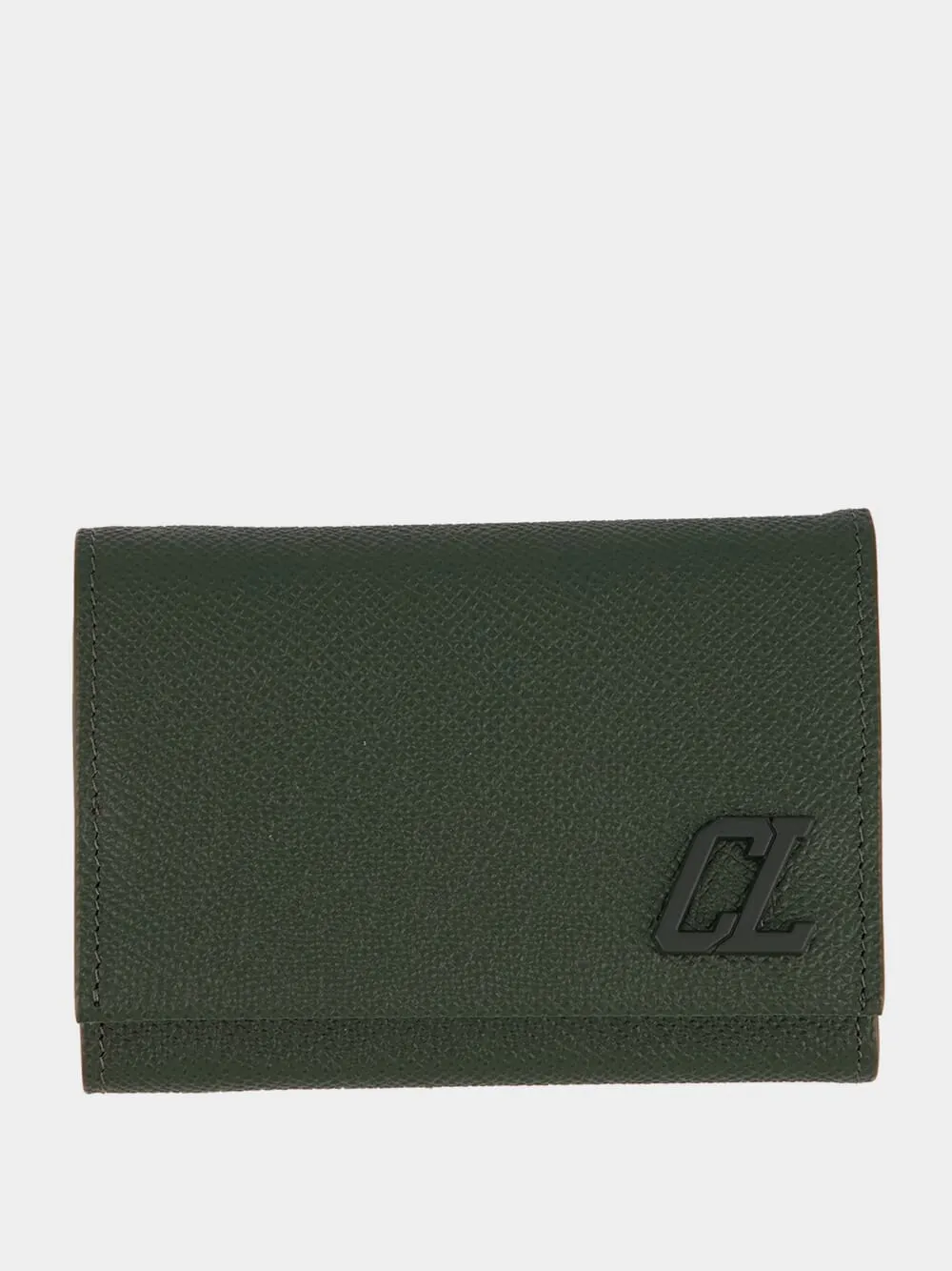 Groovy Trifold Wallet in Green sold by Fashion Clinic