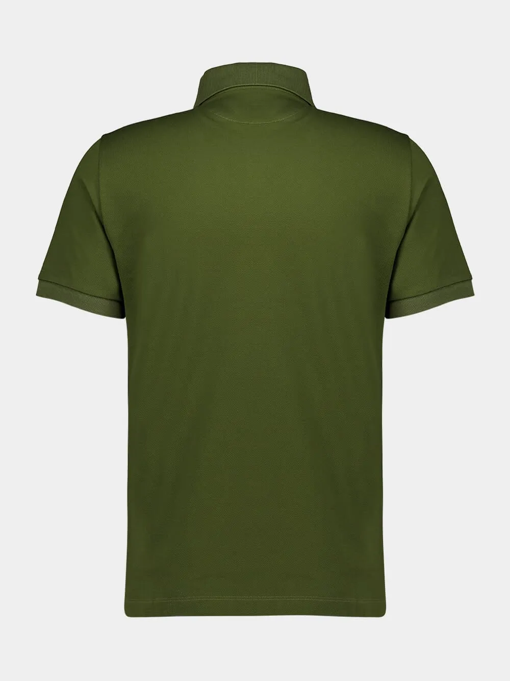 Green Cotton Polo Shirt sold by Fashion Clinic product image thumbnail 2