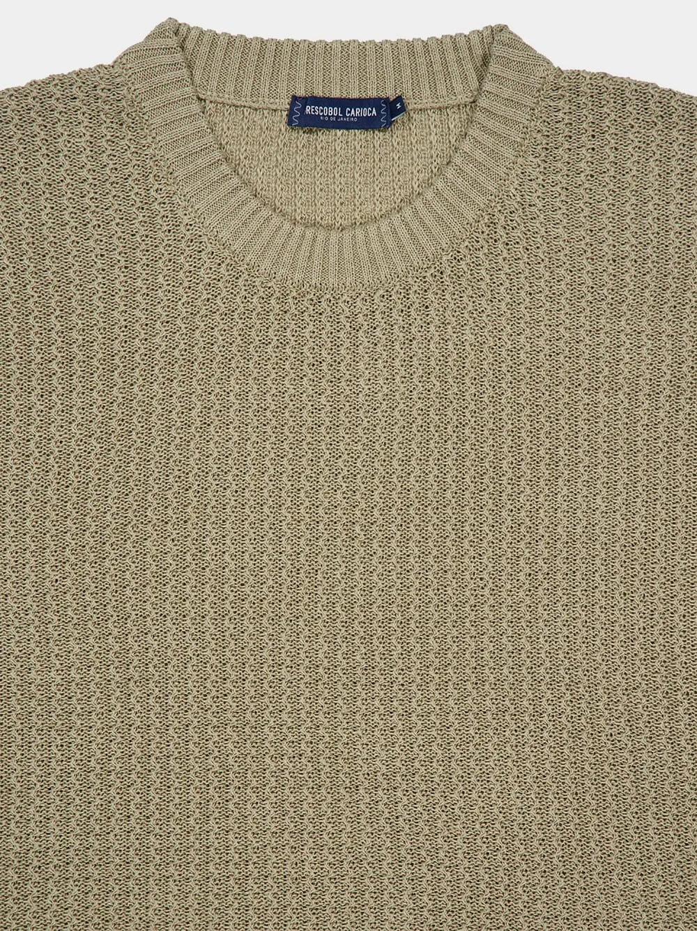 Beige Jardim Linen Sweater sold by Fashion Clinic product image thumbnail 5