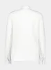 White Organic Cotton Linen Long-Sleeved Shirt sold by Fashion Clinic