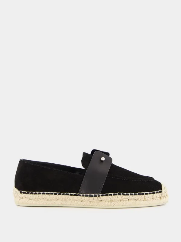 Black Chambespadrille Espadrilles sold by Fashion Clinic