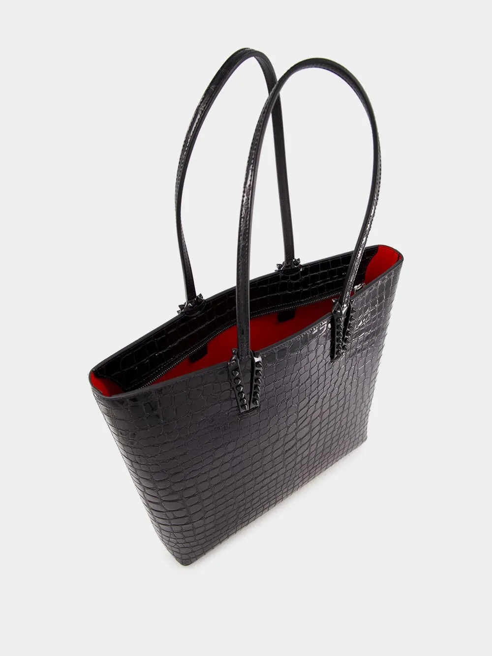 Black Cabata Tote Bag sold by Fashion Clinic product image thumbnail 5