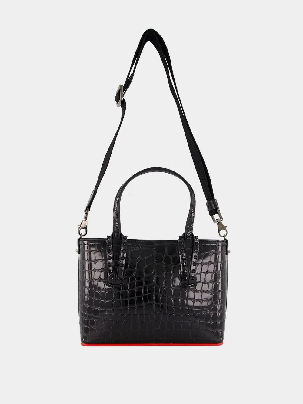 Black Cabata Mini Tote Bag sold by Fashion Clinic product image thumbnail 2