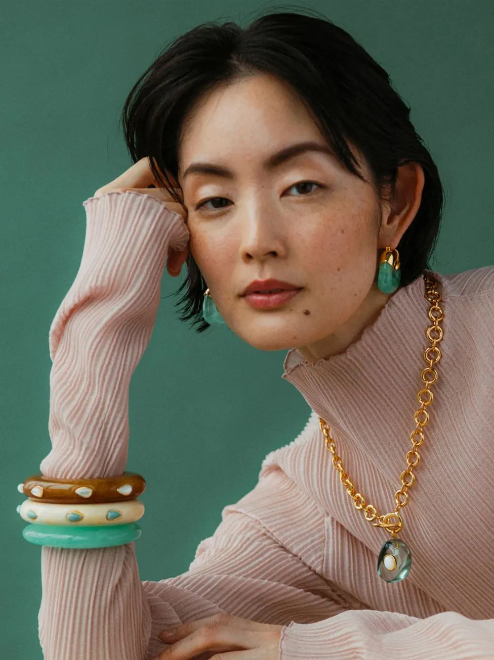 Alabaster Ridge Cuff Bracelet sold by Fashion Clinic product image thumbnail 2