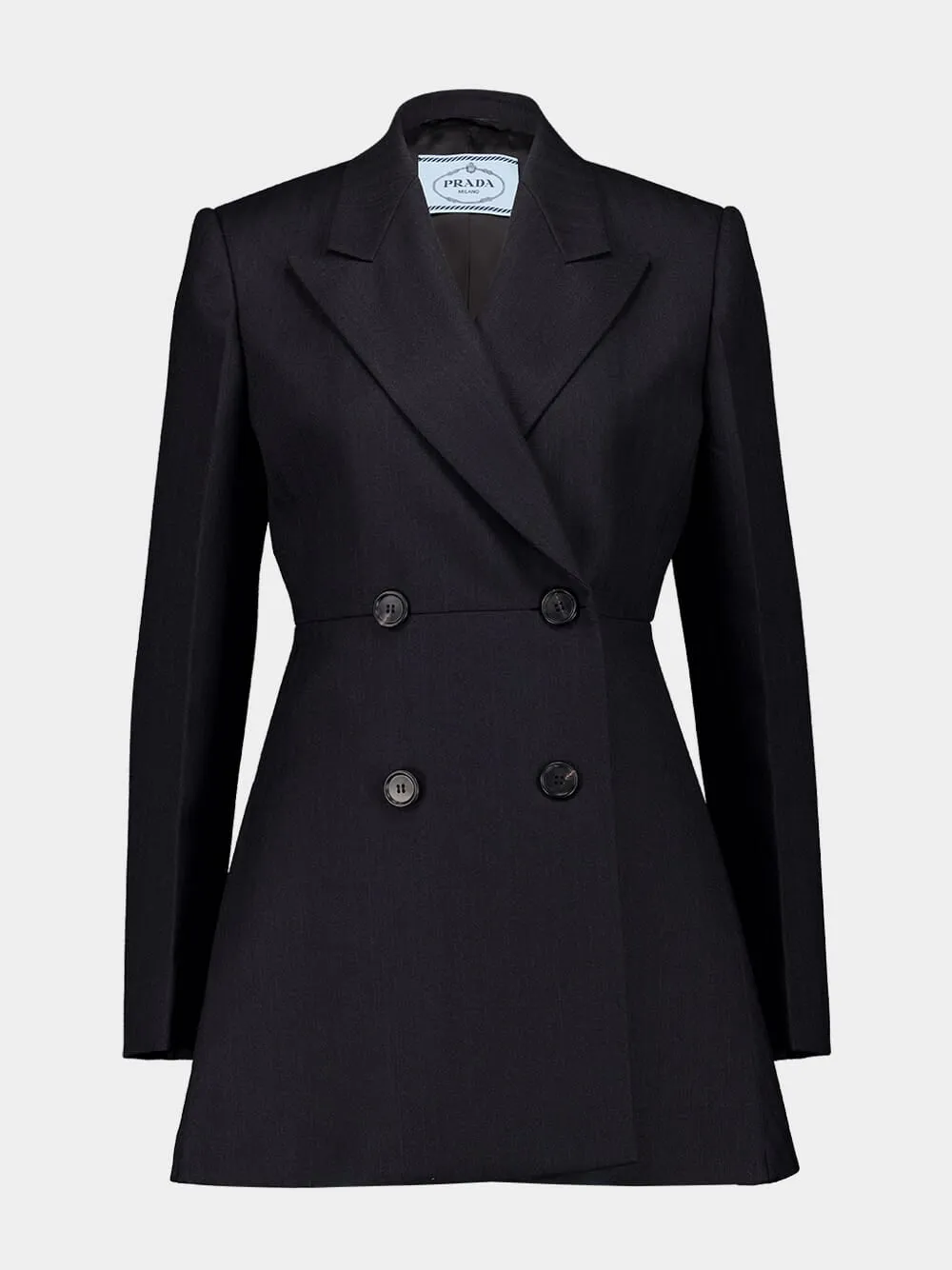Double-Breasted Wool Blazer sold by Fashion Clinic