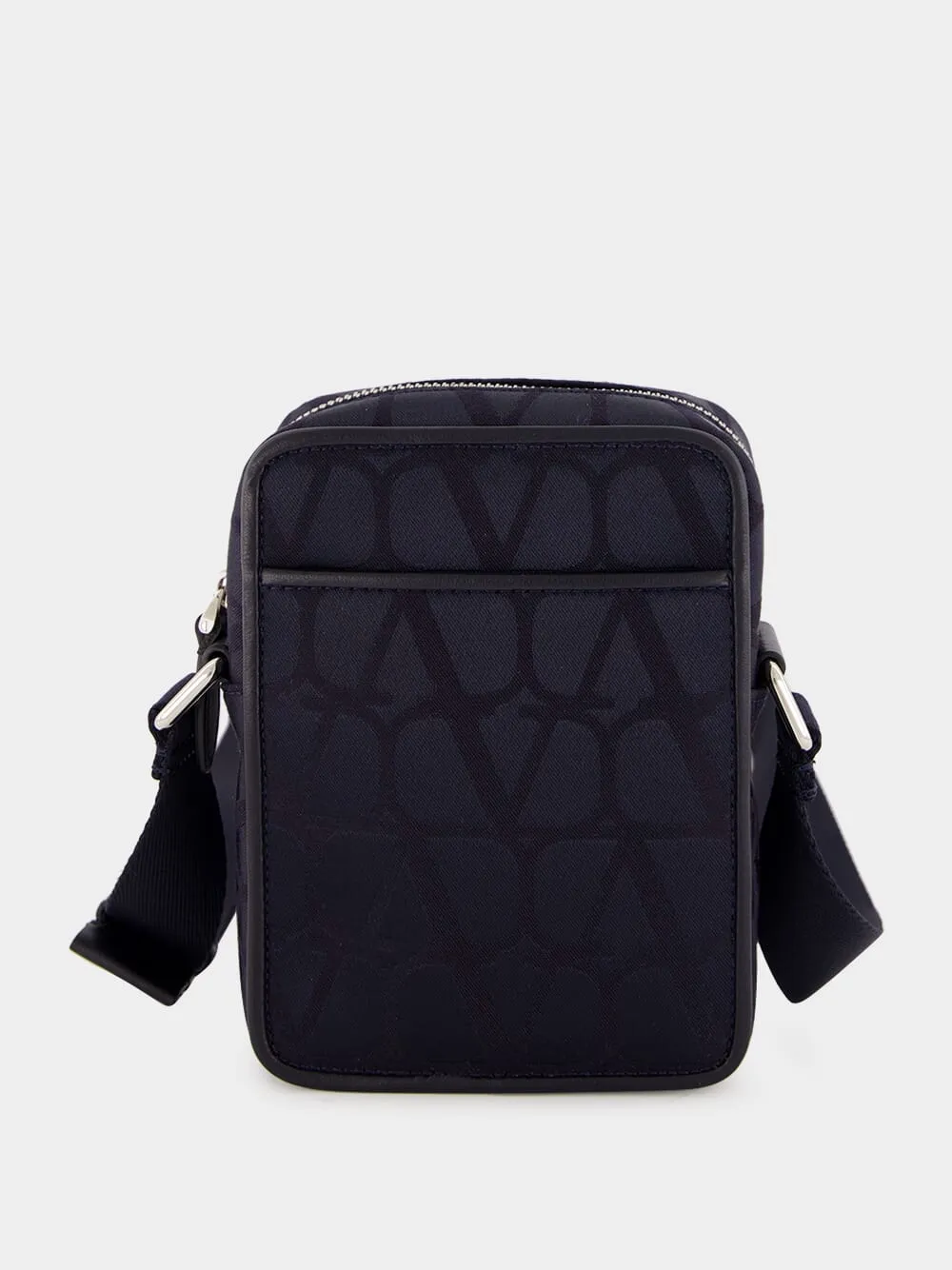 Blue Bag Crossbody Small Jacquard Iconographe sold by Fashion Clinic