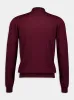 Burgundy Virgin Wool Turtleneck Sweater sold by Fashion Clinic