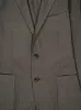 Grey Single-Breasted Cashmere Blazer sold by Fashion Clinic