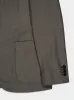Grey Single-Breasted Cashmere Blazer sold by Fashion Clinic