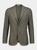 Grey Single-Breasted Cashmere Blazer sold by Fashion Clinic