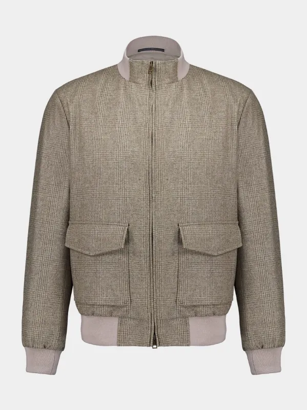 Virgin Wool Bomber Jacket sold by Fashion Clinic