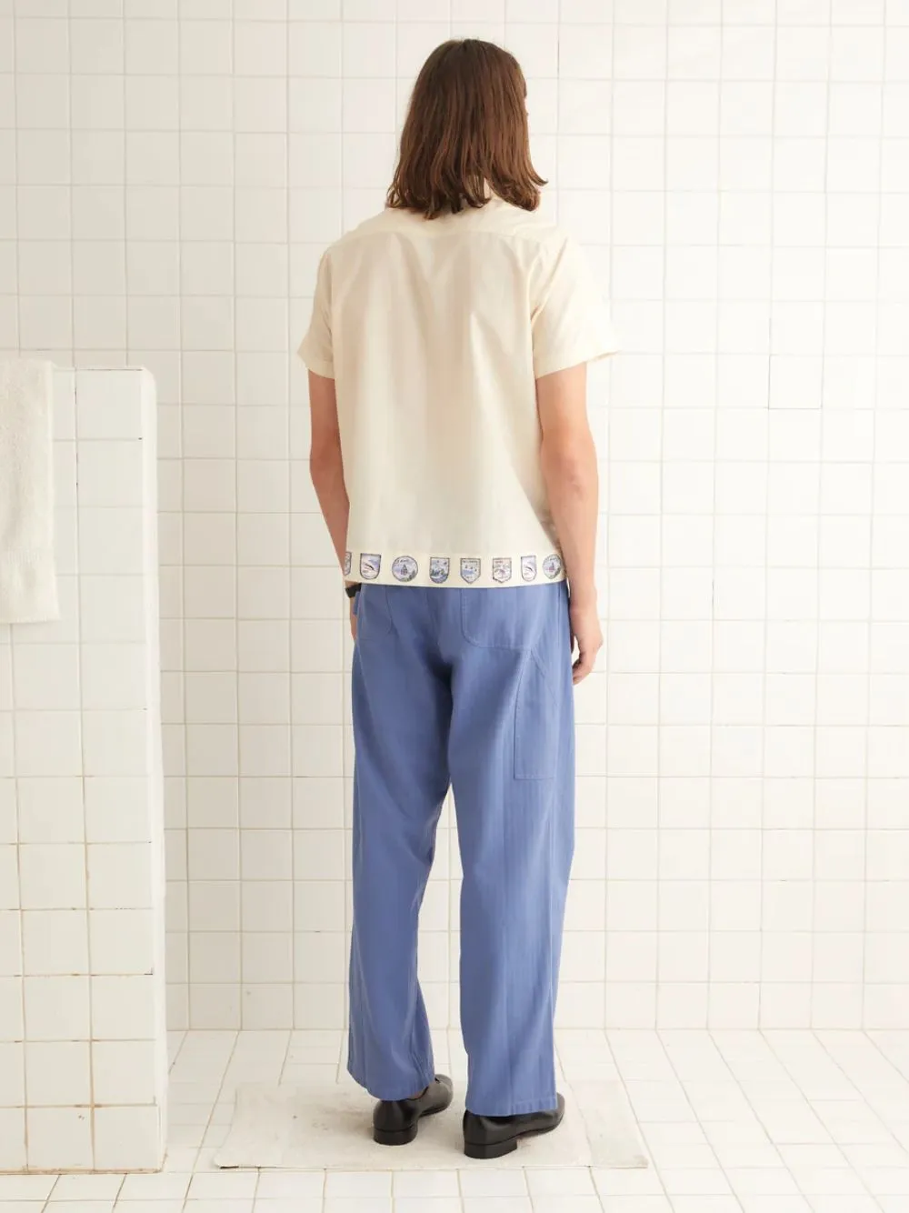 Ecru Ski Season Short Sleeve Shirt sold by Fashion Clinic product image thumbnail 4