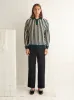 Green Hogan Stripe Polo sold by Fashion Clinic