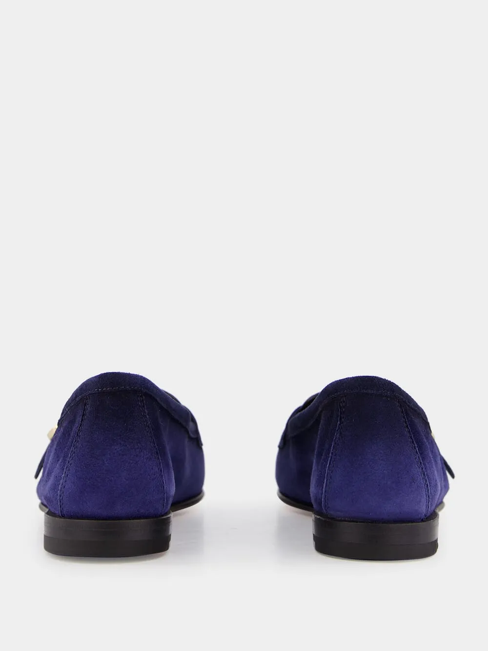 Blue Suede Moccasins sold by Fashion Clinic product image thumbnail 5