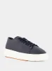 Fuzz Leather Sneakers sold by Fashion Clinic