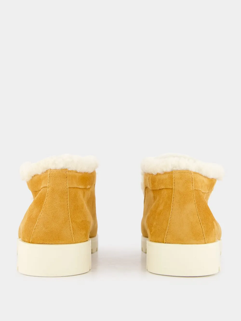 Shearling-Lined Suede Boots sold by Fashion Clinic product image thumbnail 5