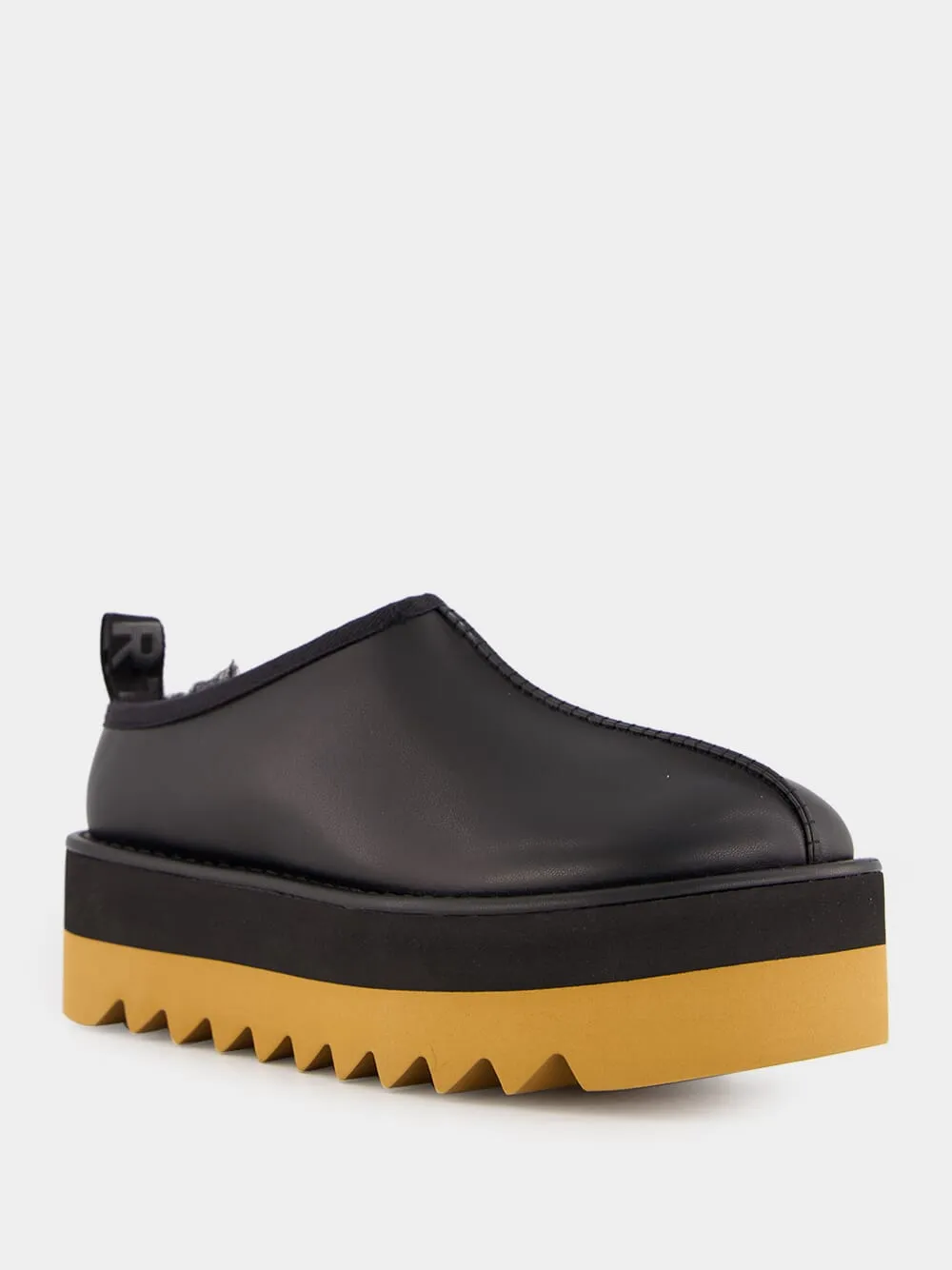 Black Sneak-Elyse Platform Slippers sold by Fashion Clinic product image thumbnail 2