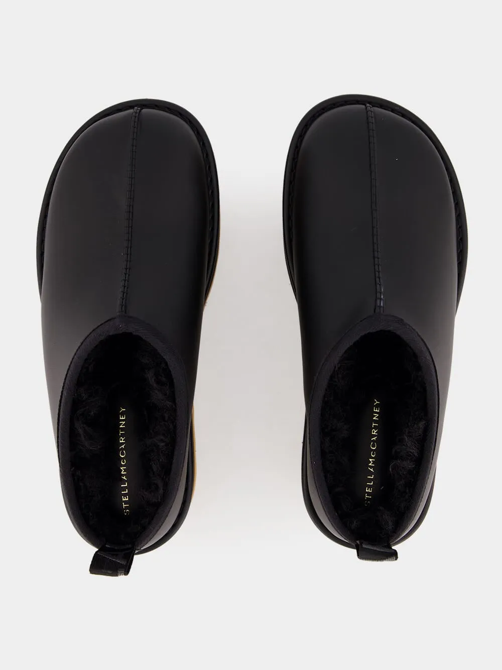 Black Sneak-Elyse Platform Slippers sold by Fashion Clinic product image thumbnail 4
