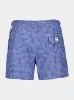 Blue Printed Swim Shorts sold by Fashion Clinic