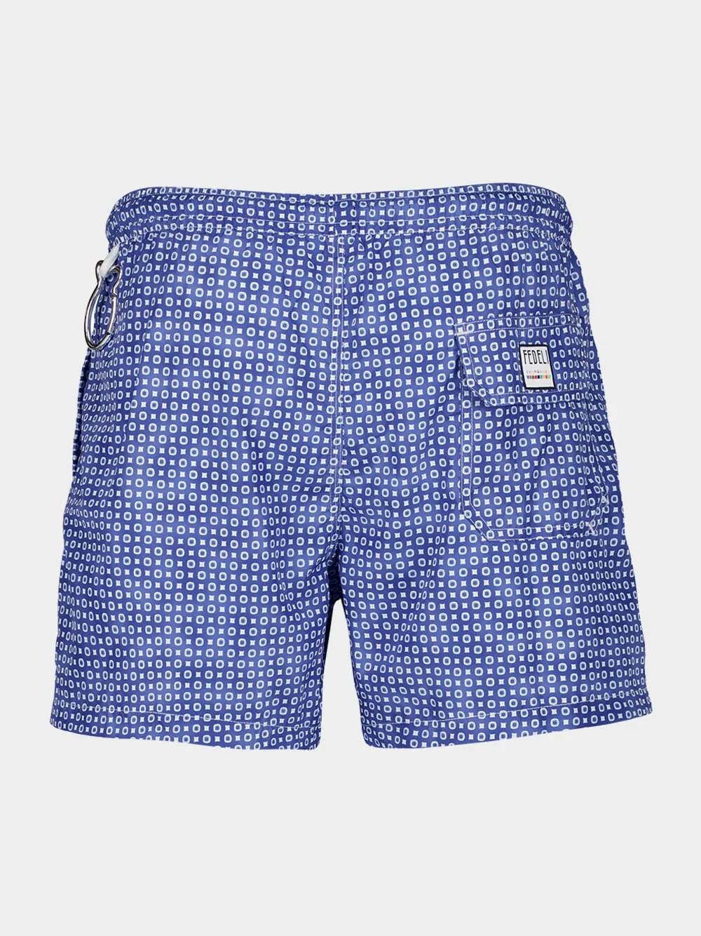 Blue Printed Swim Shorts sold by Fashion Clinic product image thumbnail 2