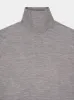 Grey Roll-Neck Wool Jumper sold by Fashion Clinic