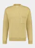 Vanilla Wool Sweater with Pocket sold by Fashion Clinic