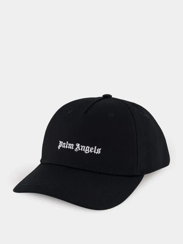 Black Classic Logo Twill Cap sold by Fashion Clinic