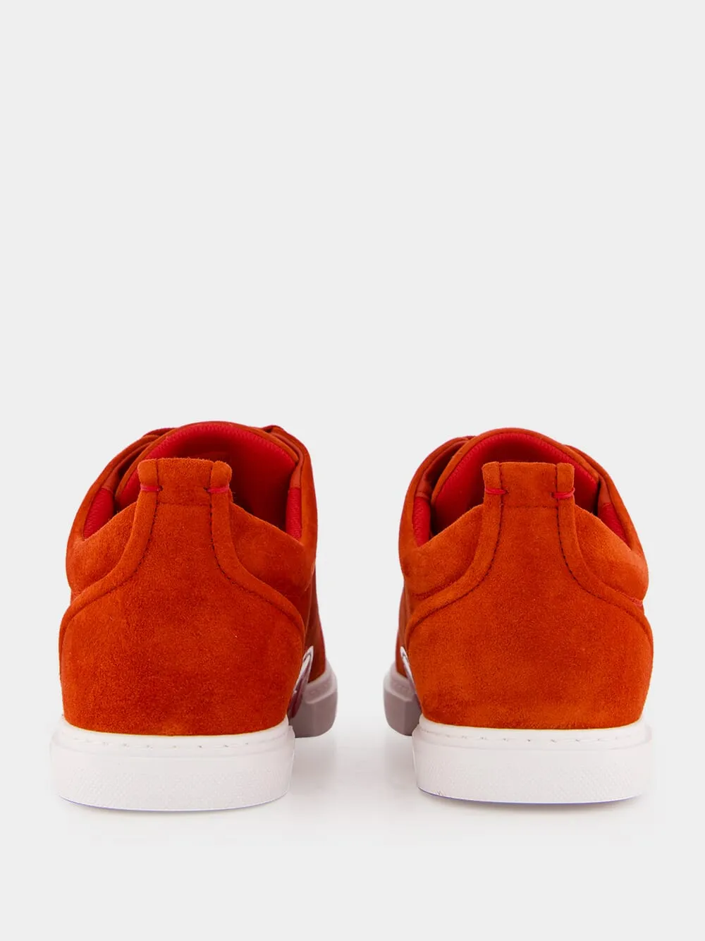 Red Jimmy Veau Velours Sneakers sold by Fashion Clinic product image thumbnail 5