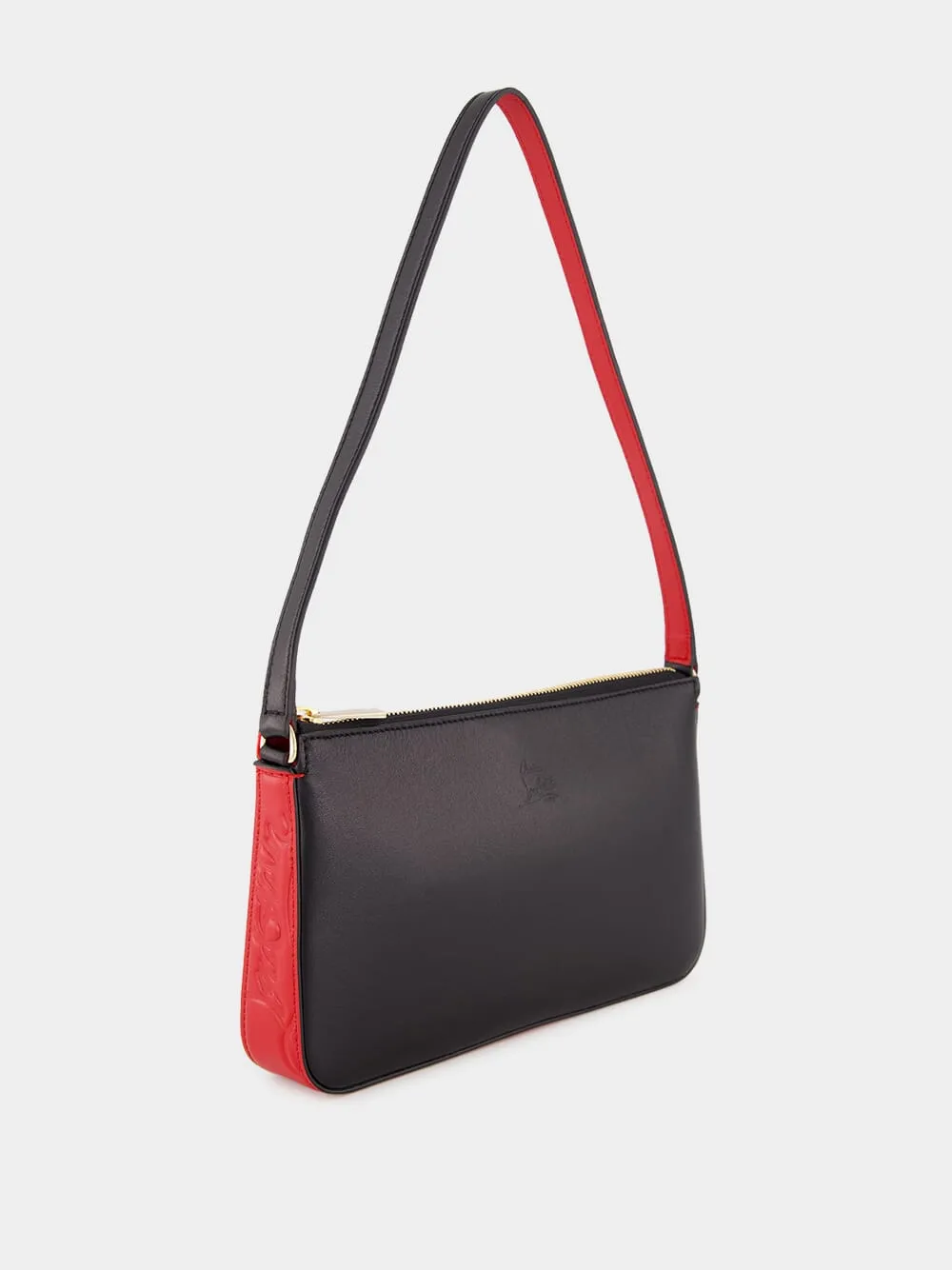 Black Loubila Nappa Shoulder Bag sold by Fashion Clinic product image thumbnail 3