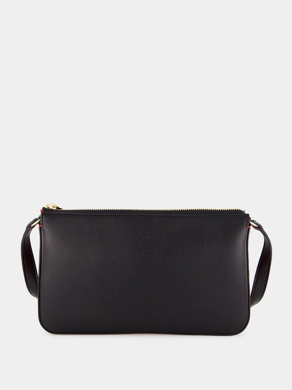 Black Loubila Nappa Shoulder Bag sold by Fashion Clinic