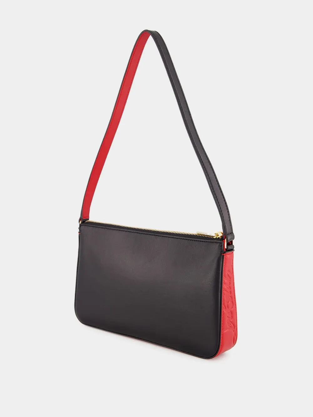 Black Loubila Nappa Shoulder Bag sold by Fashion Clinic product image thumbnail 5