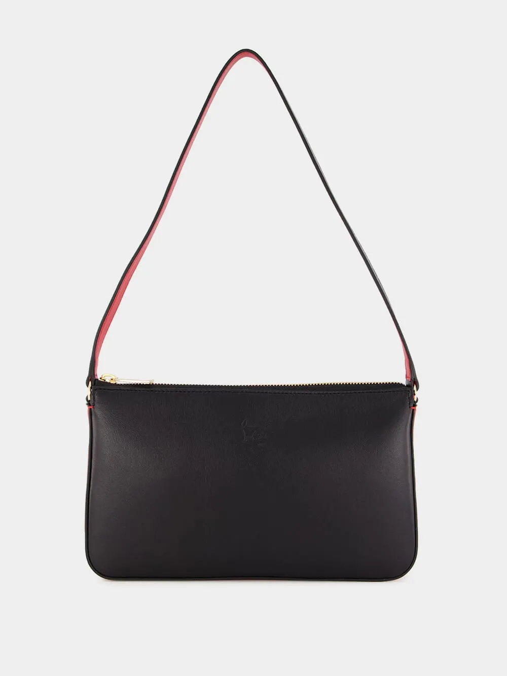 Black Loubila Nappa Shoulder Bag sold by Fashion Clinic product image thumbnail 2