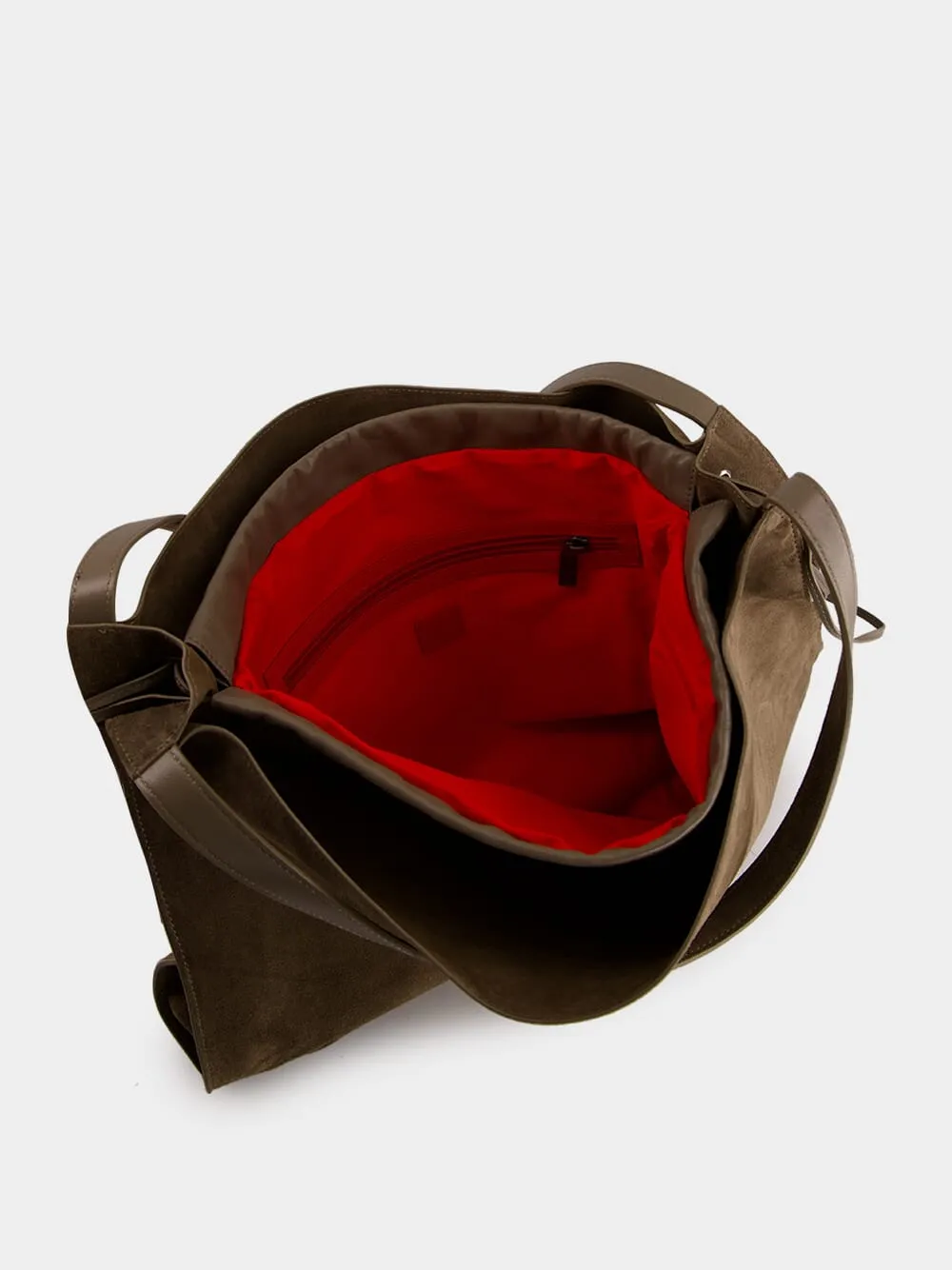 Brown Le 54 Crosta Nappa Tote Bag sold by Fashion Clinic product image thumbnail 4